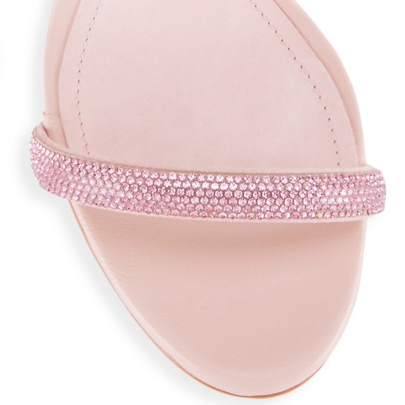 New!‼️ Schutz
Cloe Crystal-Embellished Lace-Up Sandals - Picture 2 of 13